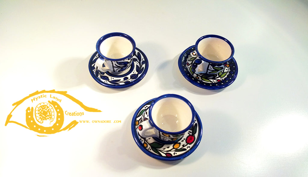 ceramic coffee cups no handle Farmhouse Yellow Ceramic Mugs Without Handles ׀ Mad About Pottery – Mad  About Pottery