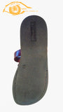 Jarusalem Sandal - Flower Slip On - Wide Leather Straps Slipper