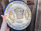 Jesus's Loaves & Fishes Mosaic Pattern  Easter Faith‑Inspired Decoration