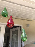 Hanging Blown Glass Drops ~  Trinkles
