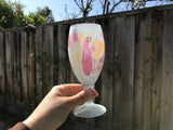 Love Fever Tulip Glass