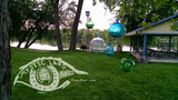 Blown Glass - Blown Ball ~ INSIDE OUT Memory Ball