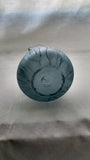 Phoenician Glass Silver & Navy Blue Vase Own&Adore; Hebron Glass, Palestinian gifts
