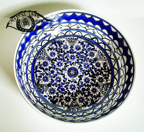 Ceramic Bowls - Floral Star
