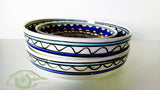 Ceramic Bowls - Set Of 3 Bread & Fish Of Jesus Bowls