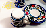 Ceramic Cups - Turkish Coffee Cup & Saucer