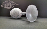 Crystal Stemware - Frosted Droplet Crystal Goblet
