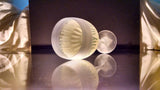 Crystal Stemware - Silver Lime Light Crystal Trinkles Goblet