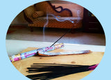 Incense Sticks - Musk, Burning Indian Incense Sticks