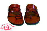 Jarusalem Sandal - Toe Loop Flat Flower Slipper