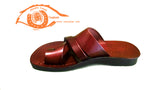 Jarusalem Sandal - Toe Loop Strappy Leather Slipper