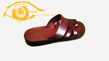 Jarusalem Sandal - Toe Loop Strappy Leather Slipper