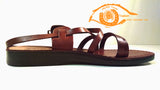 Jerusalem Sandal - Sandalias De Gladiador Con Cintas Y Hebilla