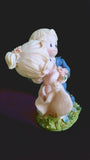Porcelain Bisque Precious Moments - Precious Moments "Dancing Boy And Girl Couple" Figurine